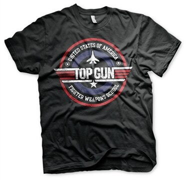 Top Gun - Fighter Weapons School T-Shirt, Basic Tee