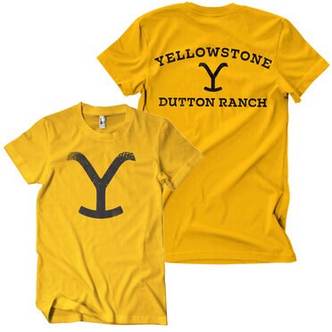 Läs mer om Dutton Ranch Brand T-Shirt, T-Shirt
