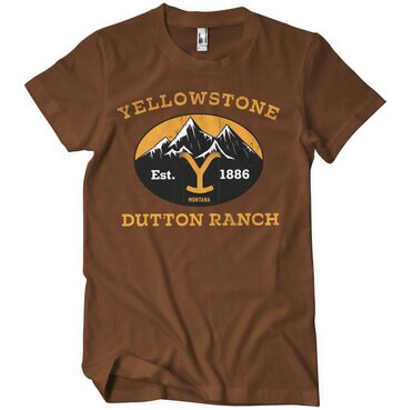 Läs mer om Dutton Ranch Montana - Est. 1883 T-Shirt, T-Shirt