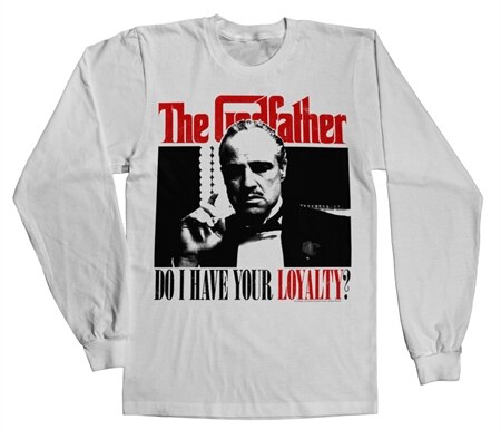 Läs mer om Godfather - Do I Have Your Loyalty Long Sleeve Tee, Long Sleeve T-Shirt