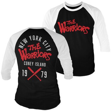 Läs mer om The Warriors - Coney Island Baseball 3/4 Sleeve Tee, Long Sleeve T-Shirt