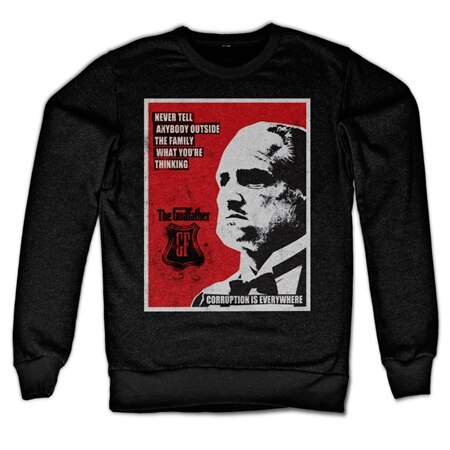 Läs mer om Godfather - Never Tell Anybody Sweatshirt, Sweatshirt