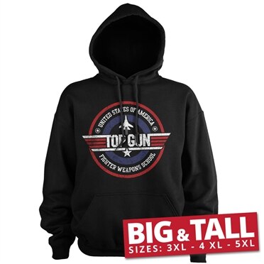 Top Gun - Fighter Weapons School Big & Tall Hoodie, Big & Tall Hooded Pullover