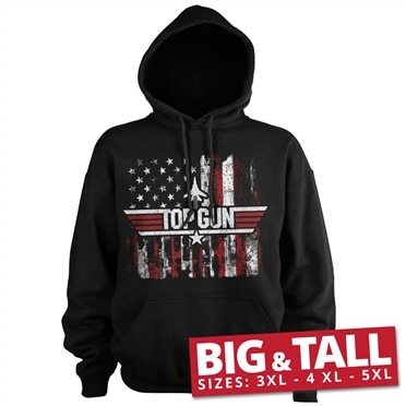 Läs mer om Top Gun - America Big & Tall Hoodie, Hoodie