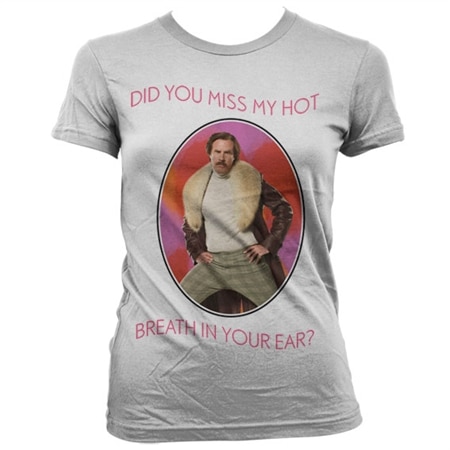 Läs mer om Hot Breath In You Ear Girly T-Shirt, T-Shirt