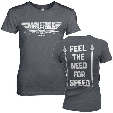 Läs mer om Top Gun Maverick - Need For Speed Girly Tee, T-Shirt