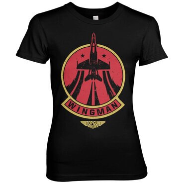Läs mer om Top Gun Maverick Wingman Girly Tee, T-Shirt