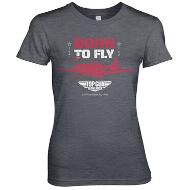 Läs mer om Top Gun - Born To Fly Girly Tee, T-Shirt