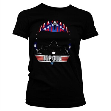 Läs mer om Top Gun - Maverick Helmet Girly Tee, T-Shirt