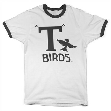 Läs mer om Grease - T Birds Ringer Tee, T-Shirt