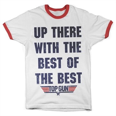 Läs mer om Up There With The Best Of The Best Ringer Tee, T-Shirt