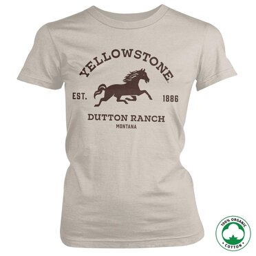 Dutton Ranch - Montana Organic Girly Tee, T-Shirt