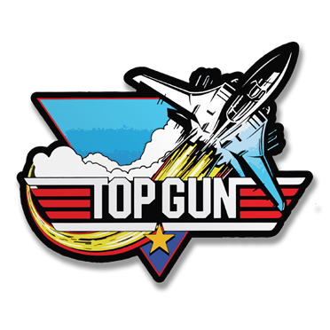 Läs mer om Top Gun Fire Patch Sticker, Accessories