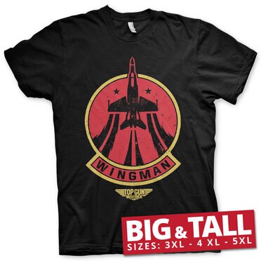 Läs mer om Top Gun Maverick Wingman Big & Tall T-Shirt, T-Shirt