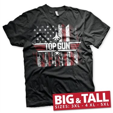 Läs mer om Top Gun - America Big & Tall T-Shirt, T-Shirt
