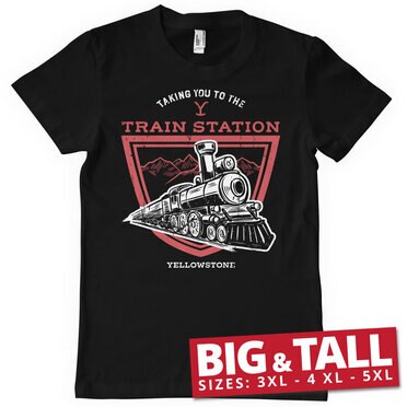 Läs mer om Taking You To The Train Station Big & Tall T-Shirt, T-Shirt