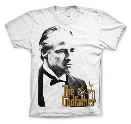 The GodFather, Don With Gold Logo T-Shirt, Basic Tee