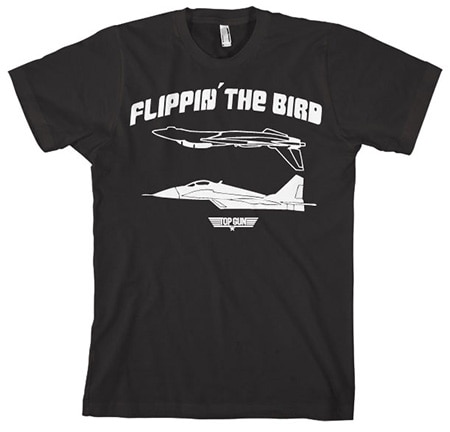 Läs mer om Top Gun - Flippin´ The Bird T-Shirt, T-Shirt