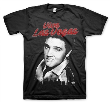 Elvis - Viva Las Vegas T-Shirt, Basic Tee