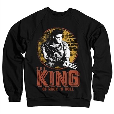 Läs mer om Elvis Presley - The King Of Rock n Roll Sweatshirt, Sweatshirt