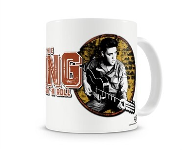 Läs mer om Elvis Presley - King Of Rock n Roll Coffee Mug, Accessories