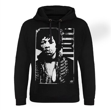 Jimi Hendrix Distressed Epic Hoodie, Epic Hooded Pullover