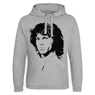 Jim Morrison Portrait Epic Hoodie, Epic Hooded Pullover