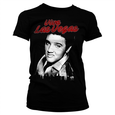 Elvis - Viva Las Vegas Girly Tee, Girly Tee