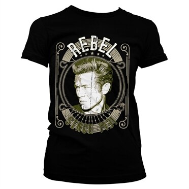 Läs mer om James Dean - Rebel Since 1931 Girly Tee, T-Shirt