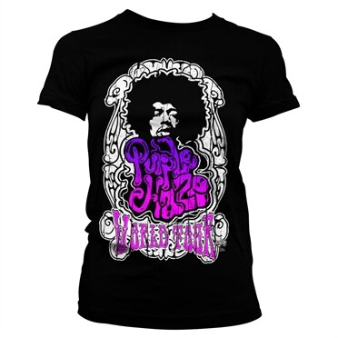 Jimi Hendrix - Purple Haze World Tour Girly Tee, Girly Tee