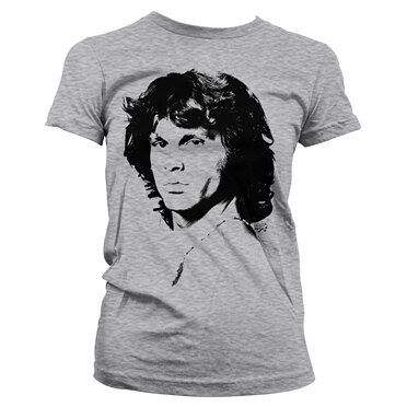 Läs mer om Jim Morrison Portrait Girly Tee, T-Shirt