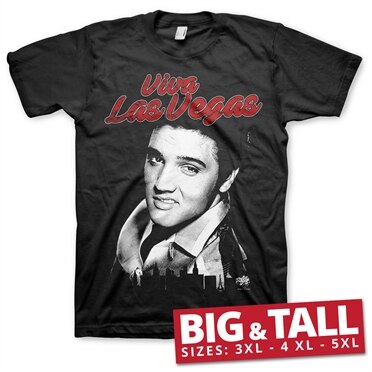 Elvis - Viva Las Vegas Big & Tall T-Shirt, Big & Tall T-Shirt