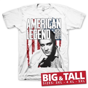 Elvis Presley - American Legend Big & Tall T-Shirt, Big & Tall T-Shirt