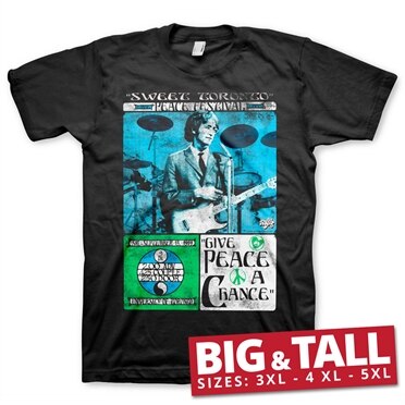 Läs mer om John Lennon - Toronto Peace Festival Big & Tall T-Shirt, T-Shirt