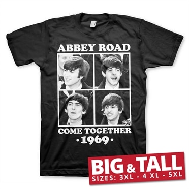 Läs mer om Abbey Road - Come Together Big & Tall T-Shirt, T-Shirt