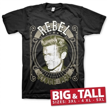 Läs mer om James Dean - Rebel Since 1931 Big & Tall T-Shirt, T-Shirt