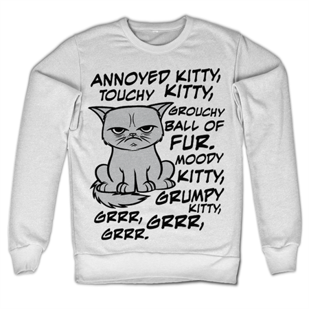 Läs mer om Grumpy Cat Sweatshirt, Sweatshirt