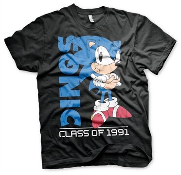 Sonic The Hedgehog - Class Of 1991 T-Shirt, Basic Tee