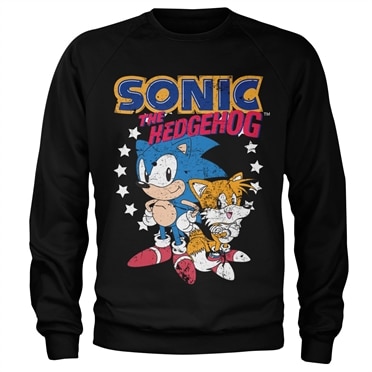 Läs mer om Sonic The Hedgehog - Sonic & Tails Sweatshirt, Sweatshirt