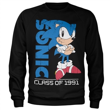 Läs mer om Sonic The Hedgehog - Class Of 1991 Sweatshirt, Sweatshirt