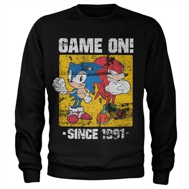 Läs mer om Sonic - Game On Since 1991 Sweatshirt, Sweatshirt