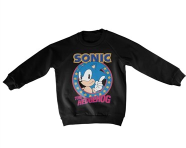 Sonic The Hedgehog Kids Sweatshirt, Kids Sweatshirt