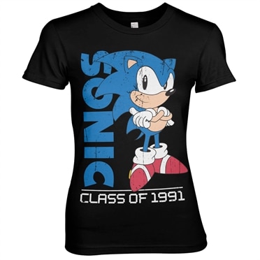 Läs mer om Sonic The Hedgehog - Class Of 1991 Girly Tee, T-Shirt