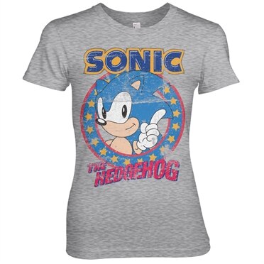 Sonic The Hedgehog Girly Tee, Girly Tee