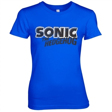 Läs mer om Sonic The Hedgehog Classic Logo Girly Tee, T-Shirt