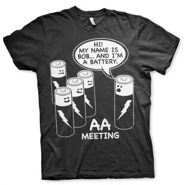 Läs mer om AA Battery Meeting T-Shirt, T-Shirt