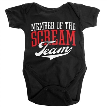 Läs mer om Member Of The Scream Team Baby Body, Accessories
