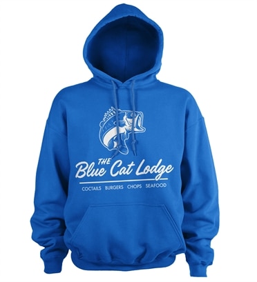The Blue Cat Lodge Hoodie, Hooded Pullover