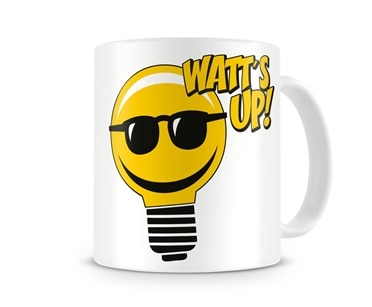 Watt´s Up! Mug, Coffee Mug
