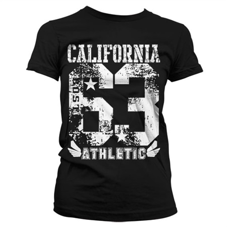 California 63 Athletic Girly T-Shirt, Girly T-Shirt